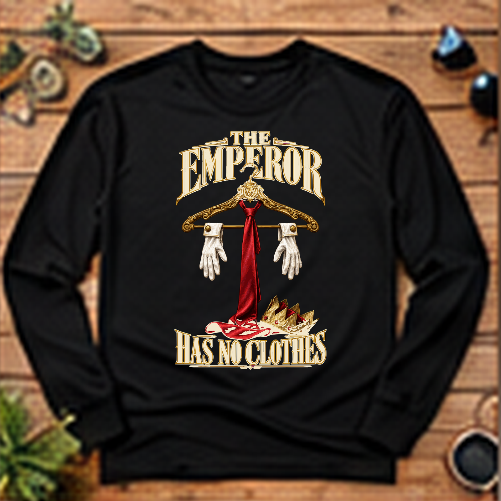 Emperor Has No Clothes Long-Sleeve T-Shirt