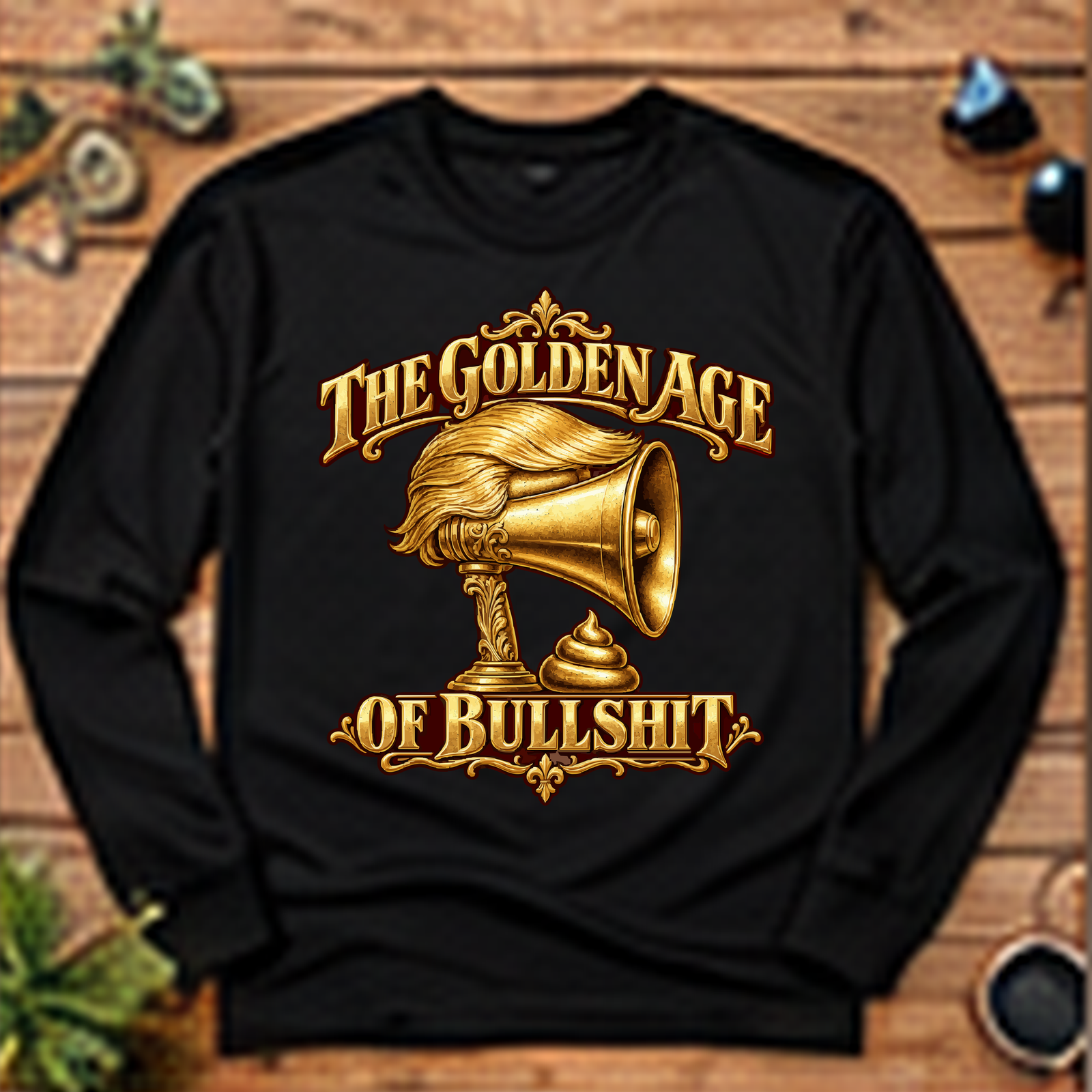 Golden Age of Bullshit Long-Sleeve T-Shirt
