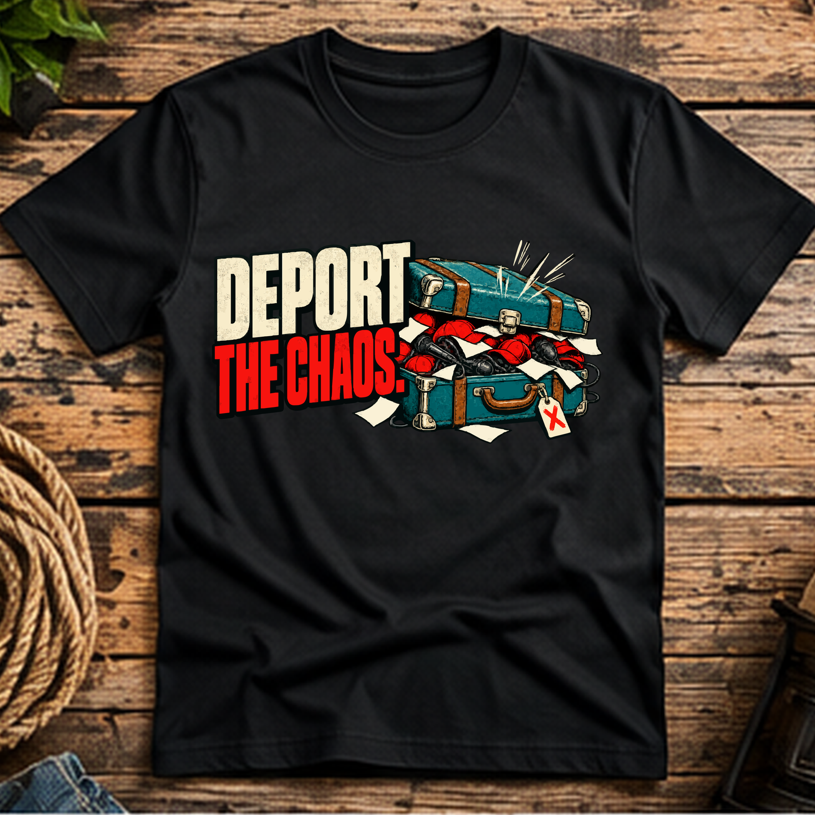 Deport the Chaos Short-Sleeve T-Shirt