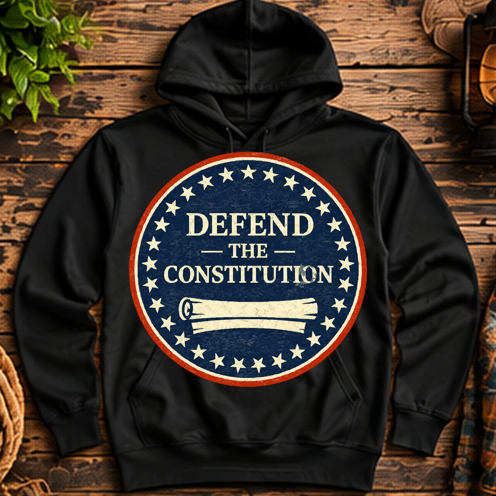Defend the Constitution Pullover Hoodie