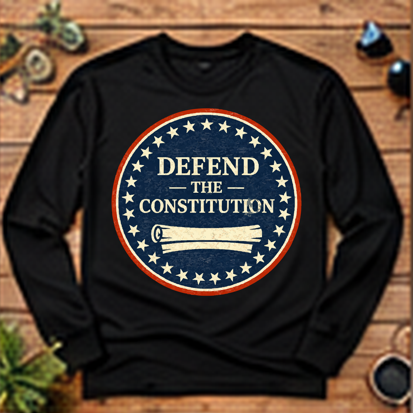 Defend the Constitution Long-Sleeve T-Shirt